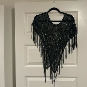 Vintage beaded shawl